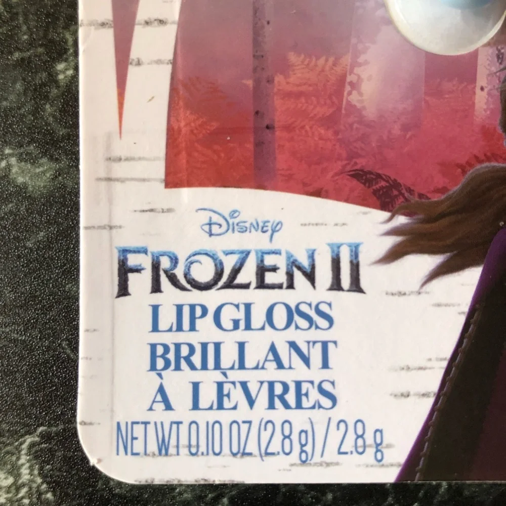 Set of 3 Disney Frozen 2: 0.10 oz Snowberry Flavored Lip Gloss - Picture 3 of 11